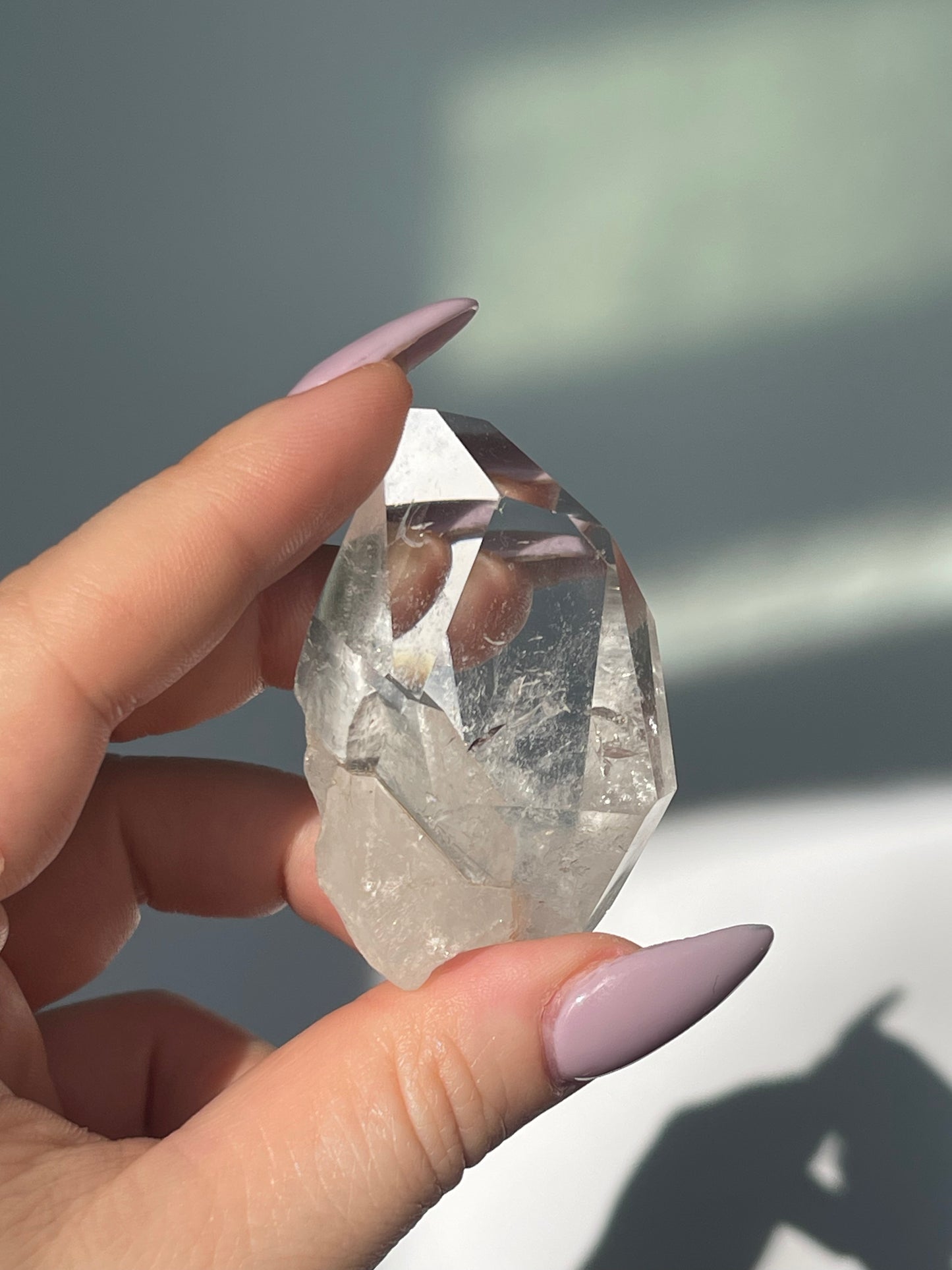 Manifestation Quartz Free form - Stone Growing in Stone