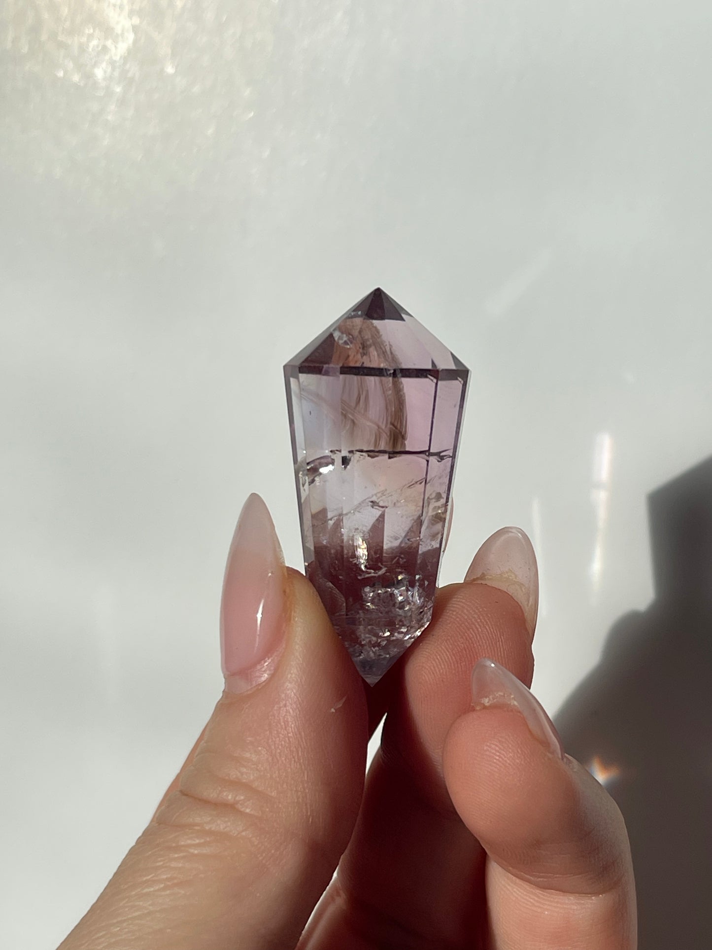 Amethyst with Citrine 12 Sided Vogel