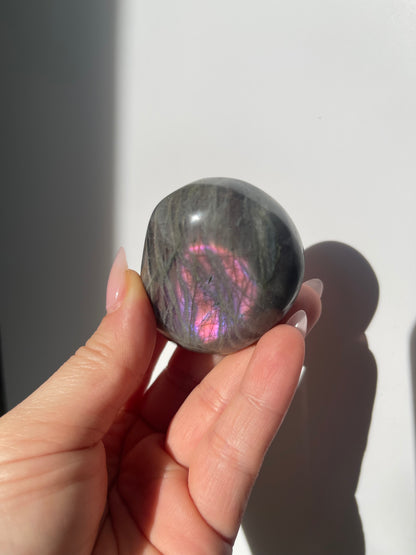 Labradorite Palm - Pink/Purple