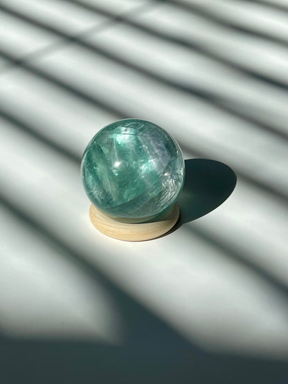 HQ Green Fluorite Sphere