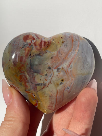 Sea Jasper Heart