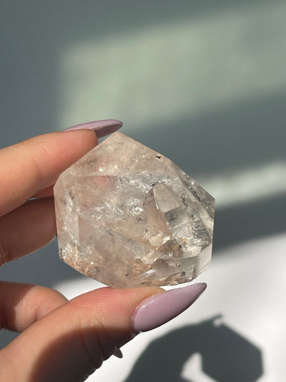 Manifestation Quartz Free form - Stone Growing in Stone