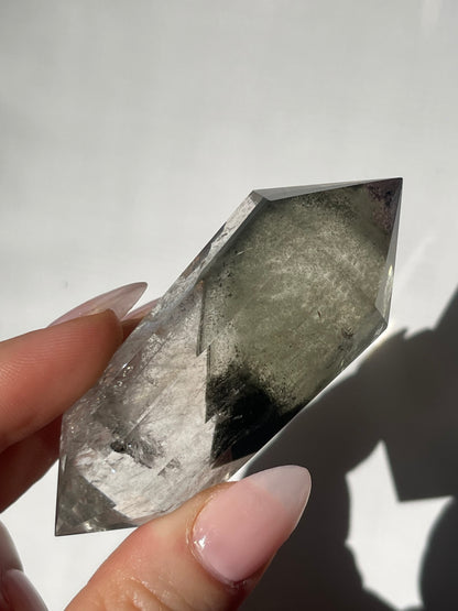 Garden Quartz -  Lodolite 12 Sided Vogel