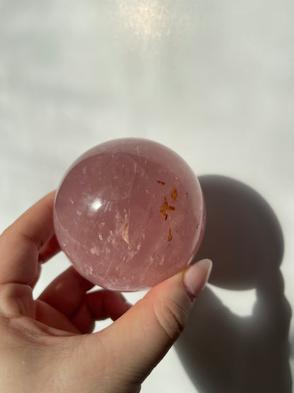 Rose Quartz Sphere