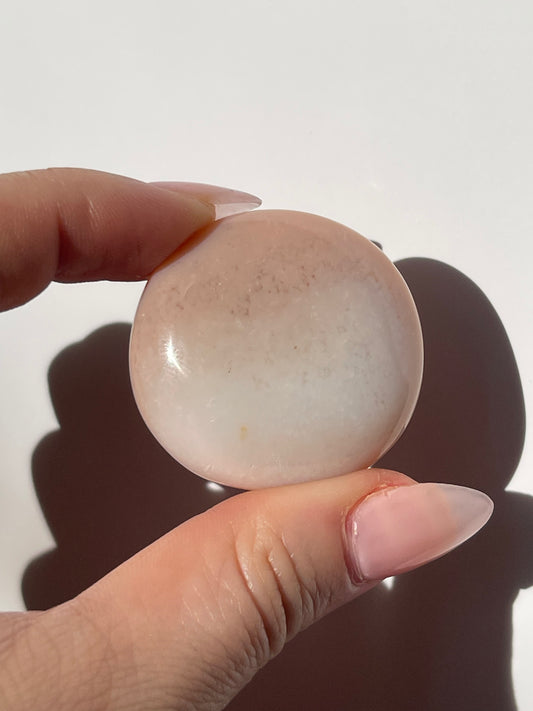 Peachy Sea Jasper Mini Palm