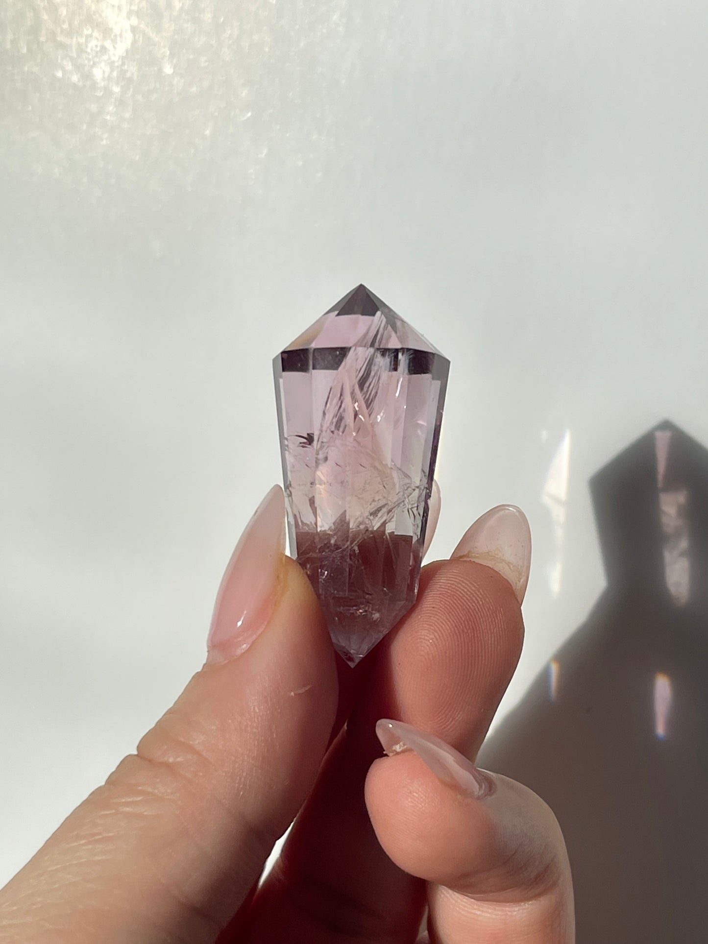 Amethyst with Citrine 12 Sided Vogel