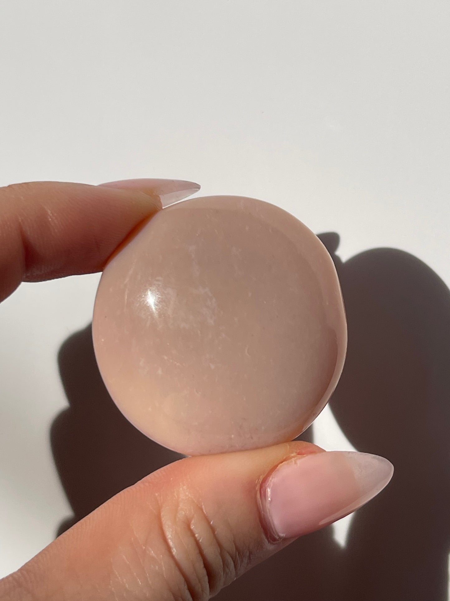 Peachy Sea Jasper Mini Palm