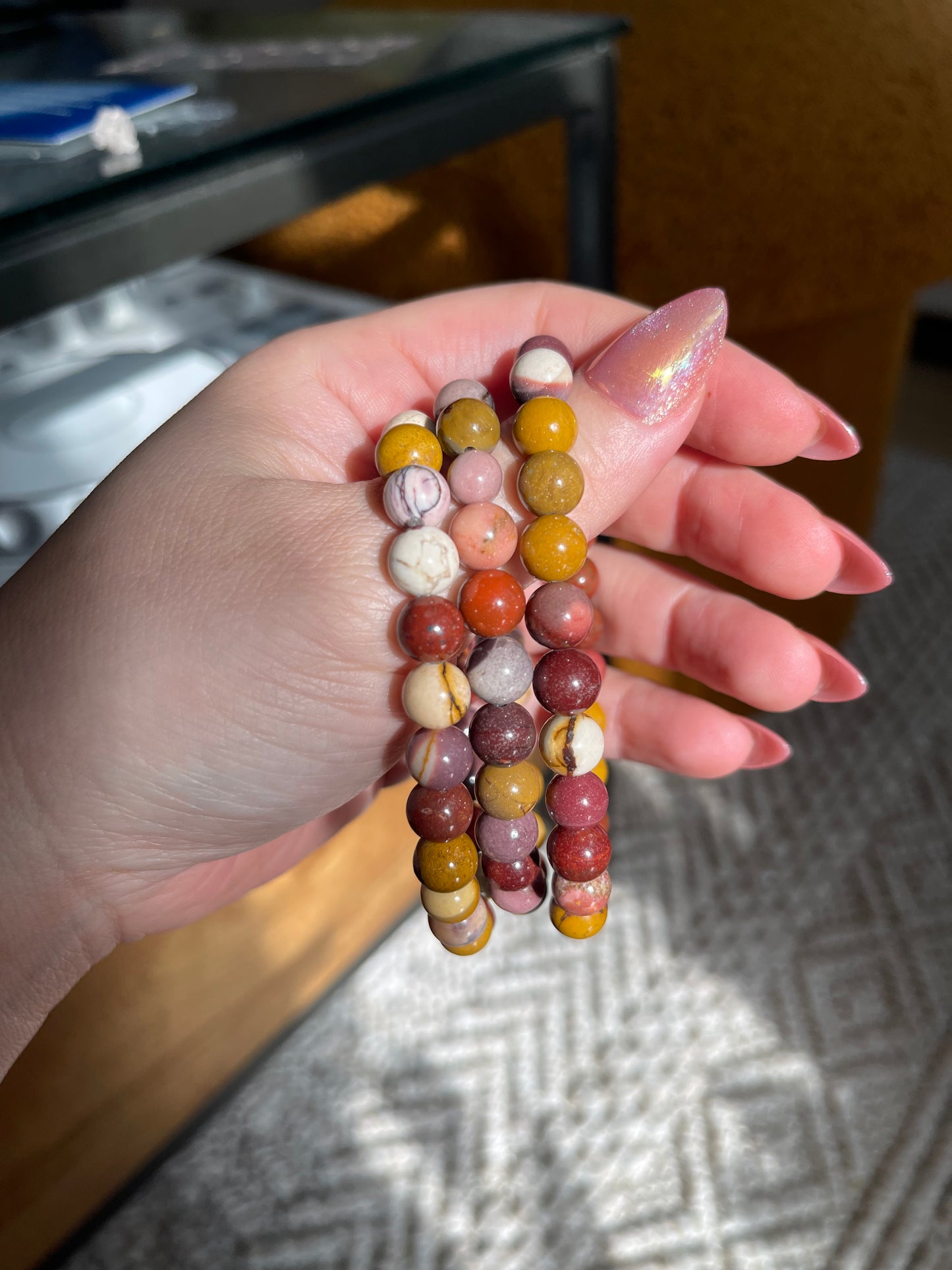 Mookaite Bracelet - 8mm