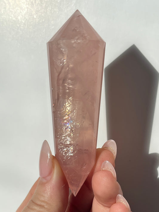 Rose Quartz 24 Sided Vogel