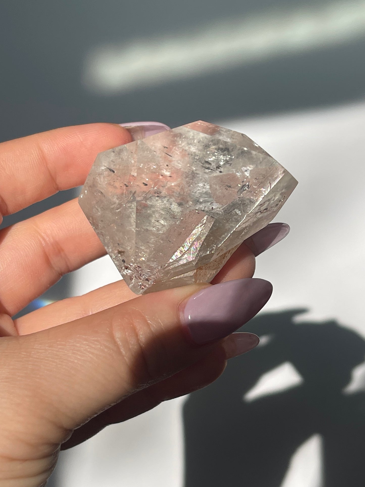 Manifestation Quartz Free form - Stone Growing in Stone