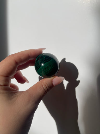 Malachite Small Sphere