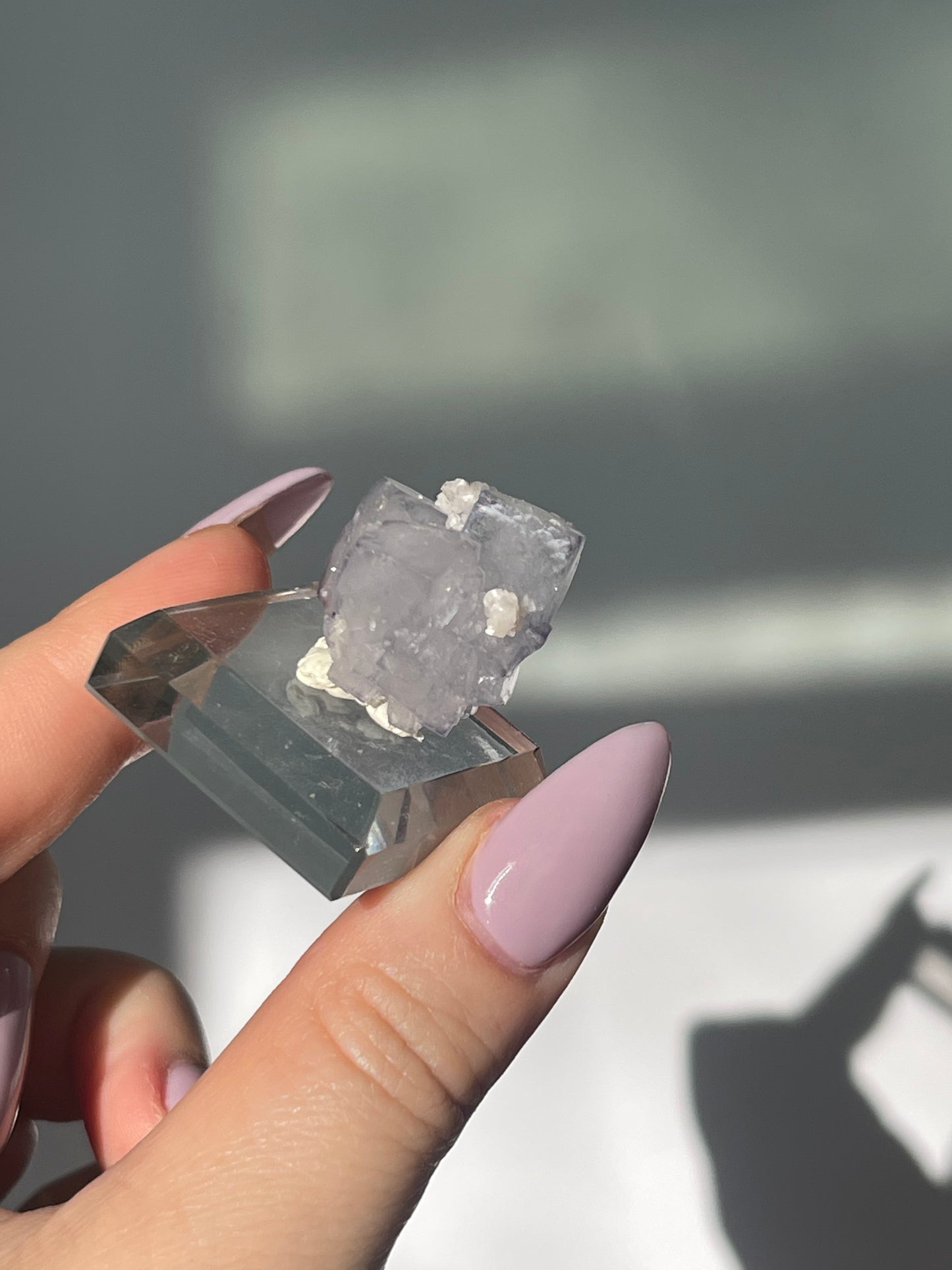 (Rare) Yaogangxian Porcelain Fluorite with Dolomite  - 14 grams (Copy)