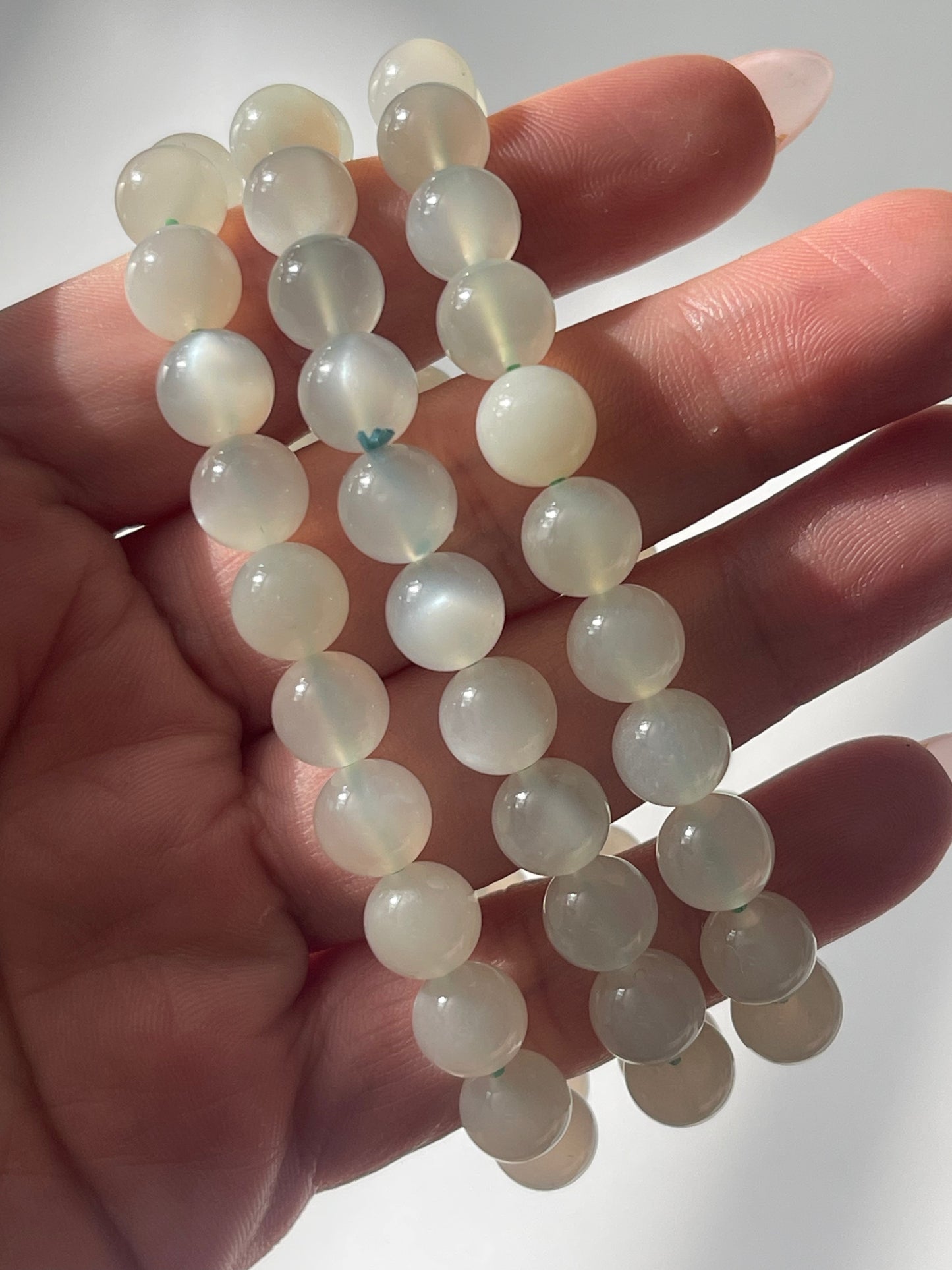 White Moonstone Bracelet