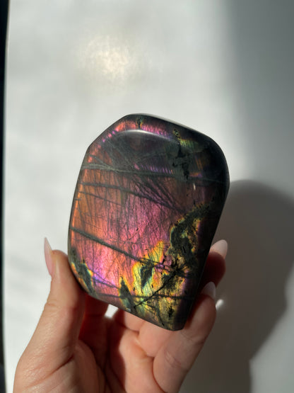 Sunset Flash Labradorite Freeform