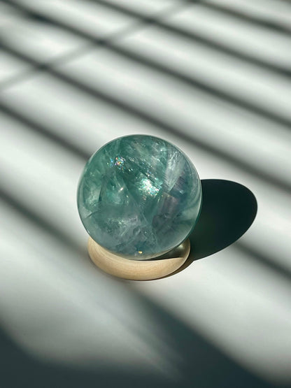 HQ Green Fluorite Sphere