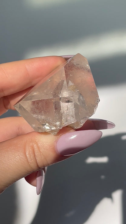 Manifestation Quartz Free form - Stone Growing in Stone