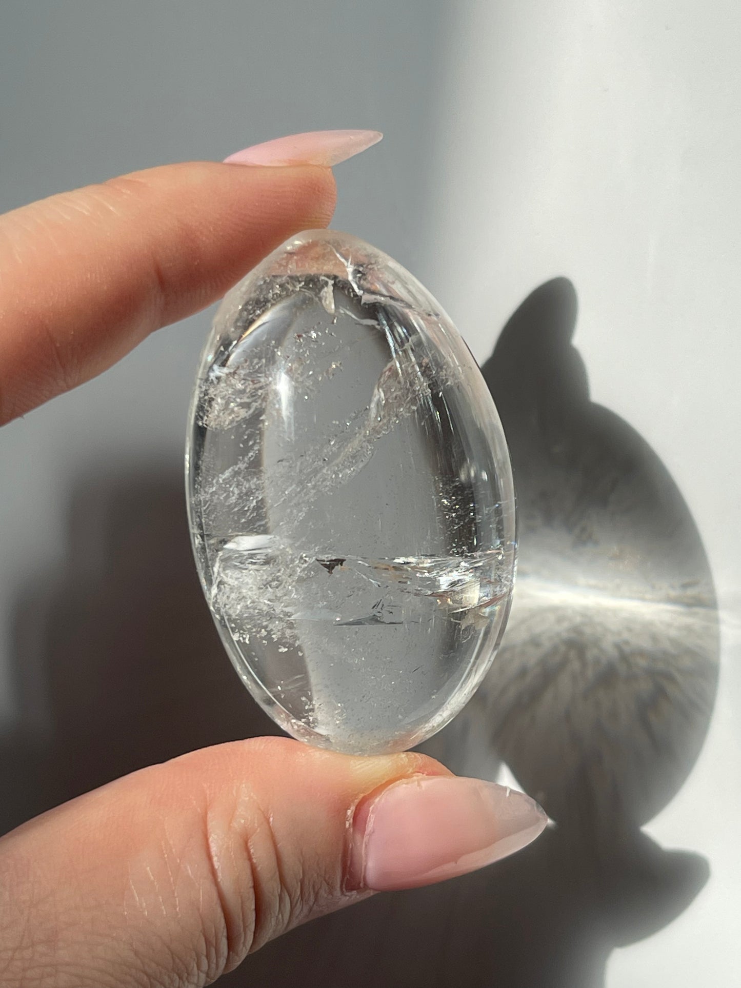 Clear Quartz Lingam