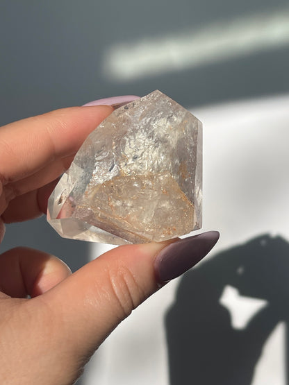 Manifestation Quartz Free form - Stone Growing in Stone