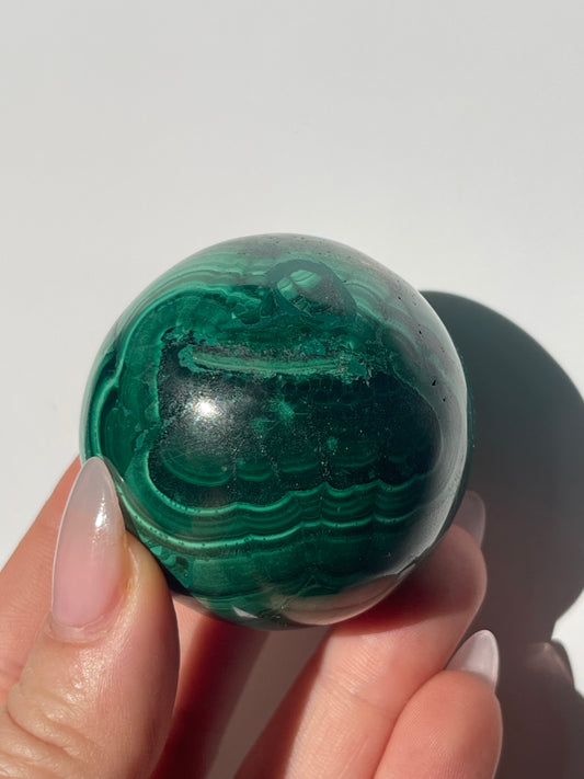 Malachite Small Sphere