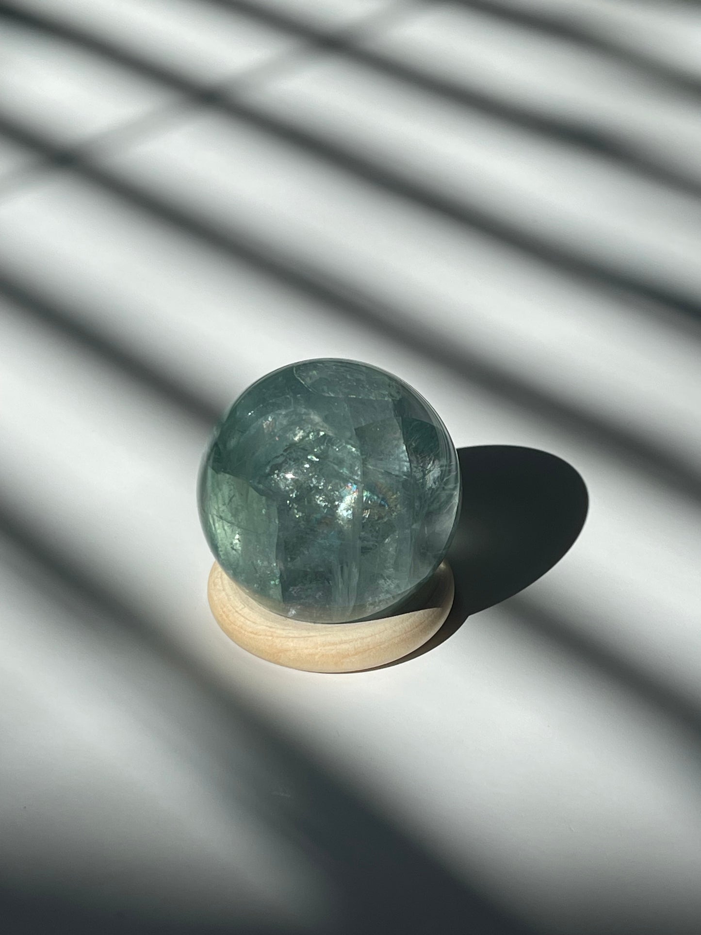 HQ Green Fluorite Sphere