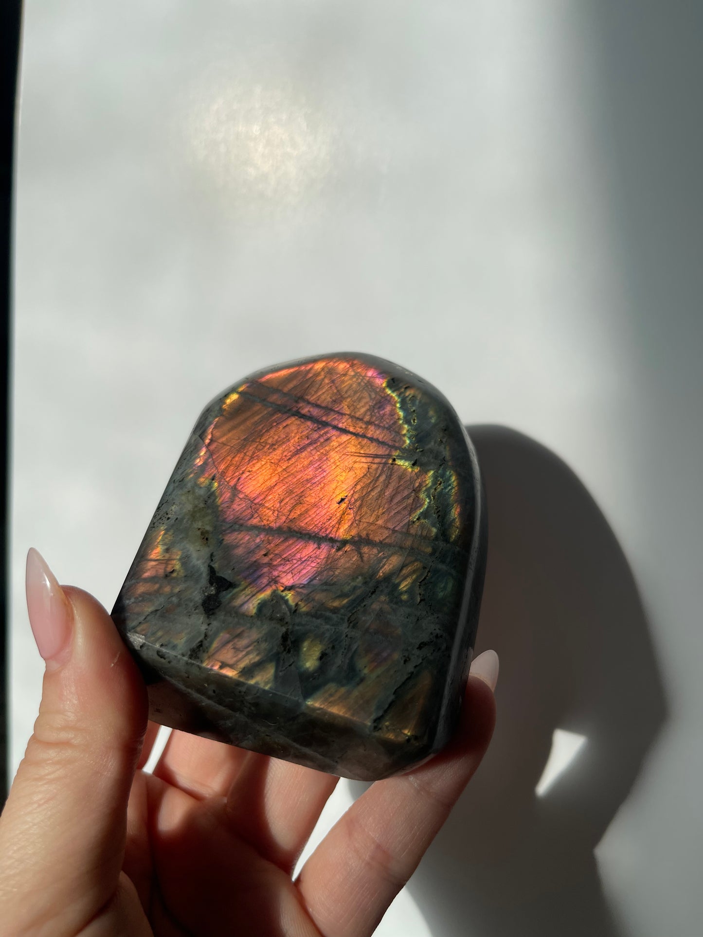 Sunset Flash Labradorite Freeform