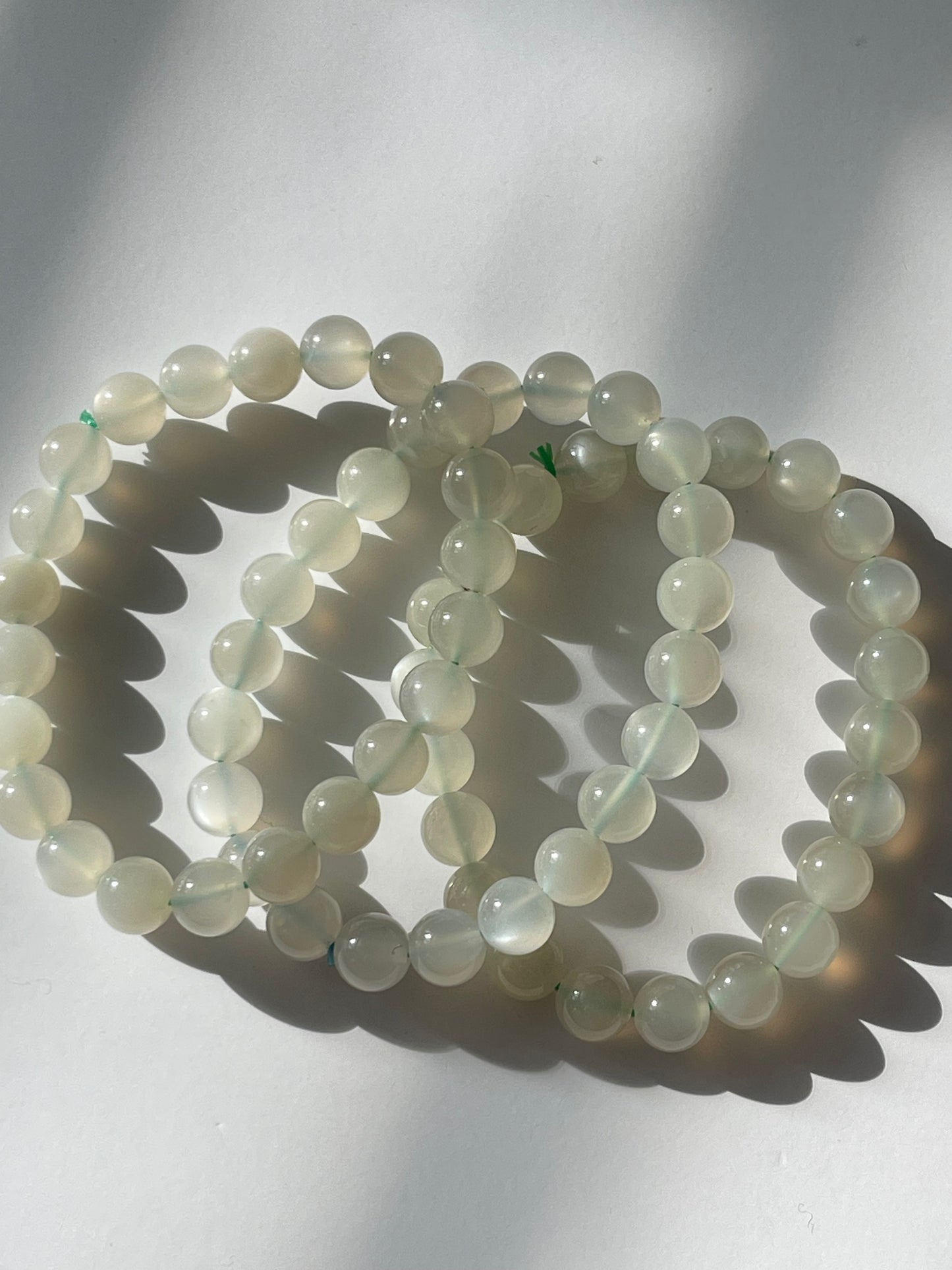 White Moonstone Bracelet