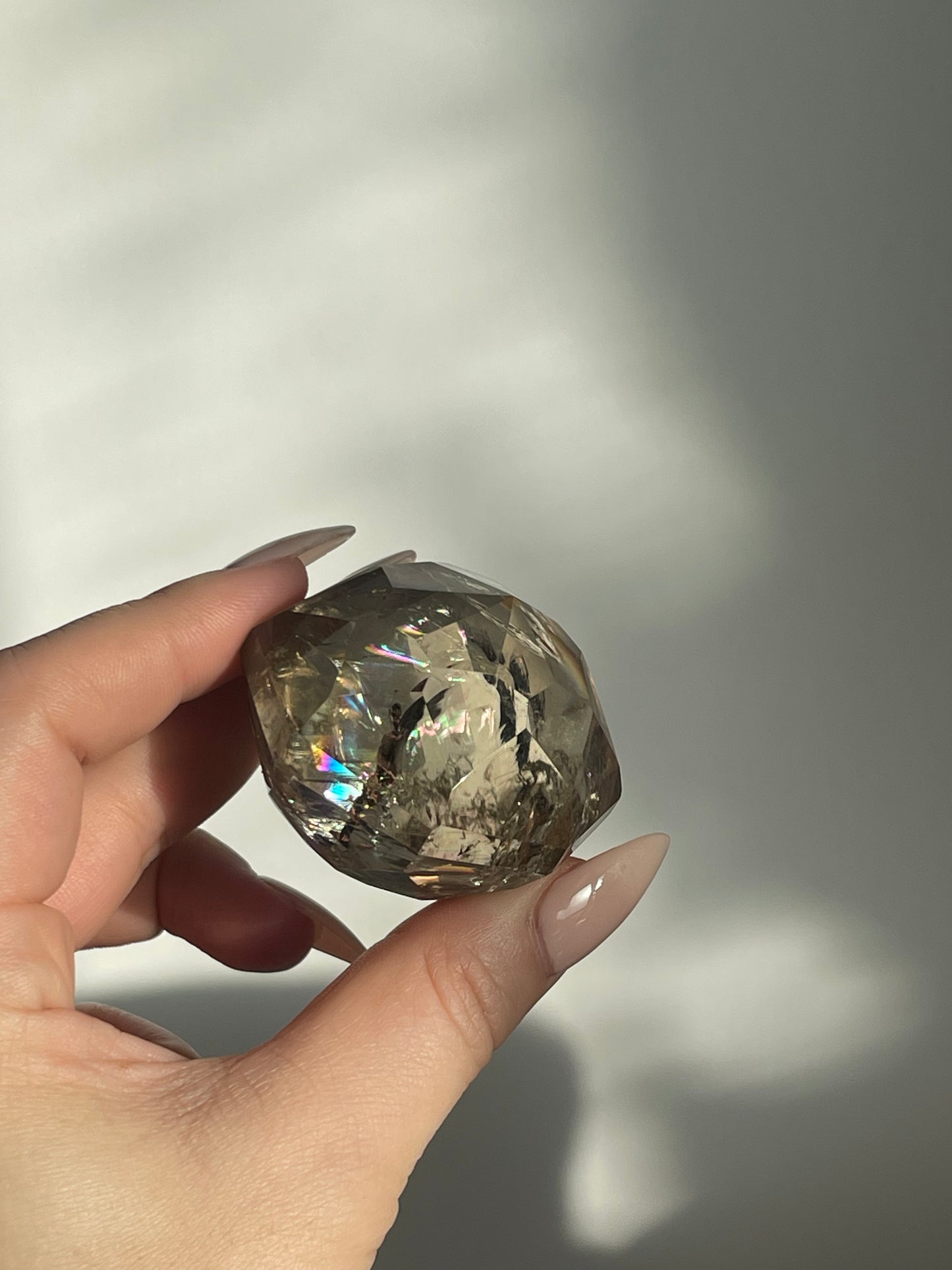 Light Champagne Citrine Faceted Cut