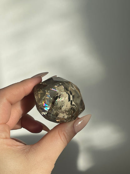 Light Champagne Citrine Faceted Cut