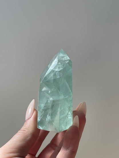 Mint Green Fluorite Tower 2.8"