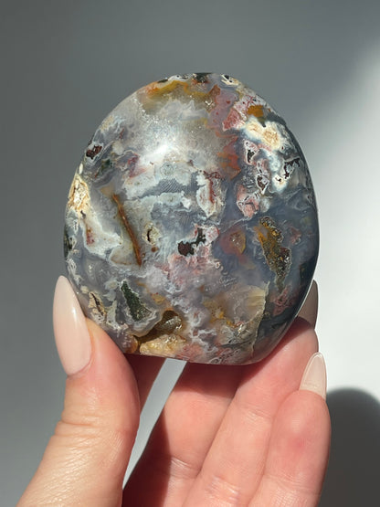 Pastel Druzy Sea Jasper Freeform