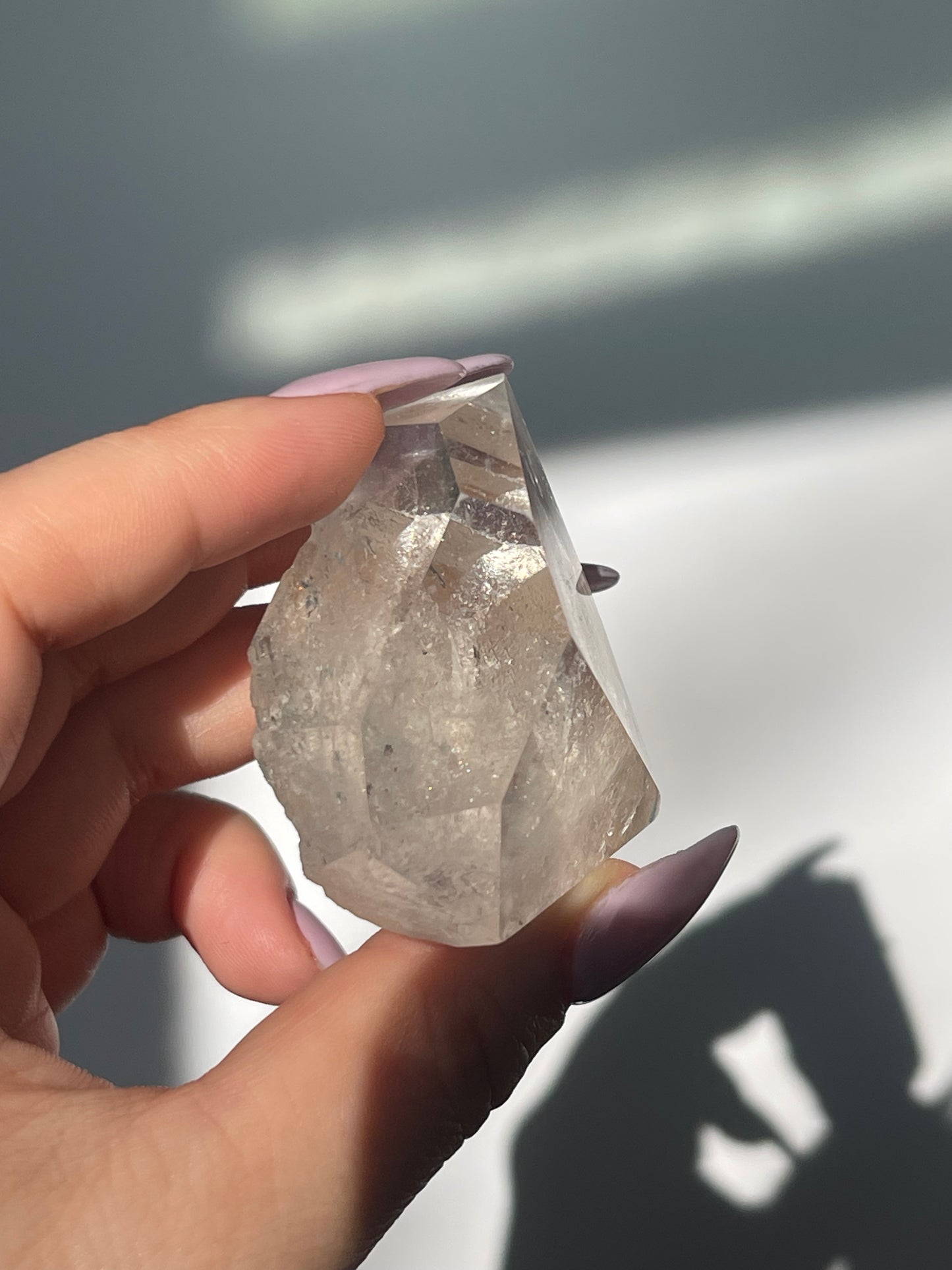 Manifestation Quartz Free form - Stone Growing in Stone