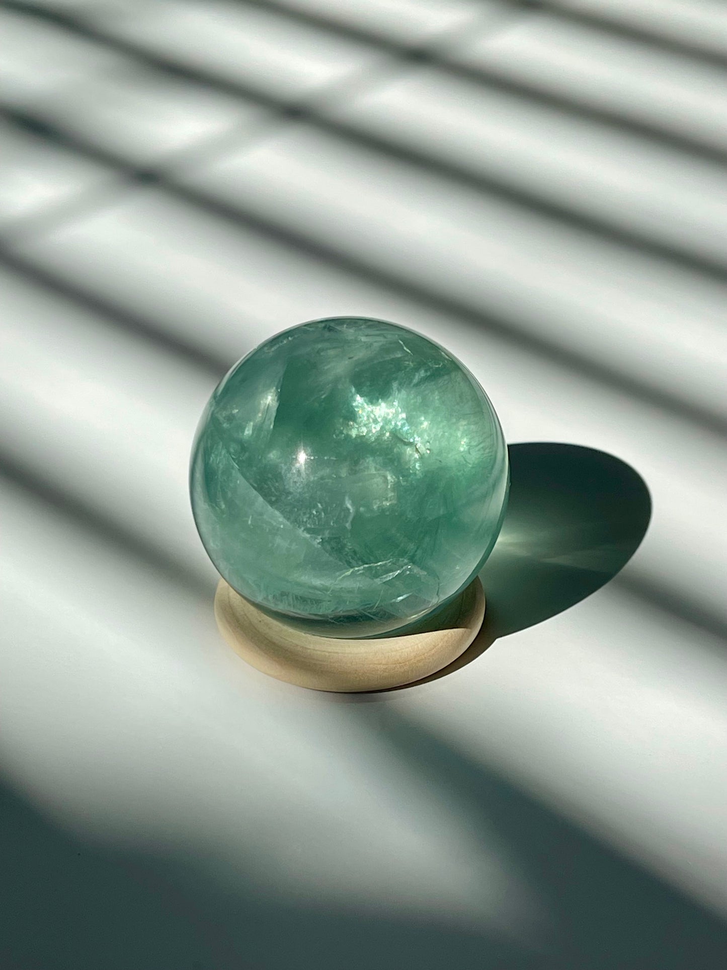 HQ Green Fluorite Sphere