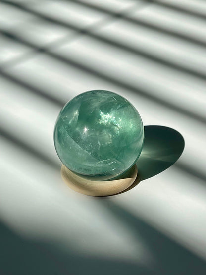HQ Green Fluorite Sphere