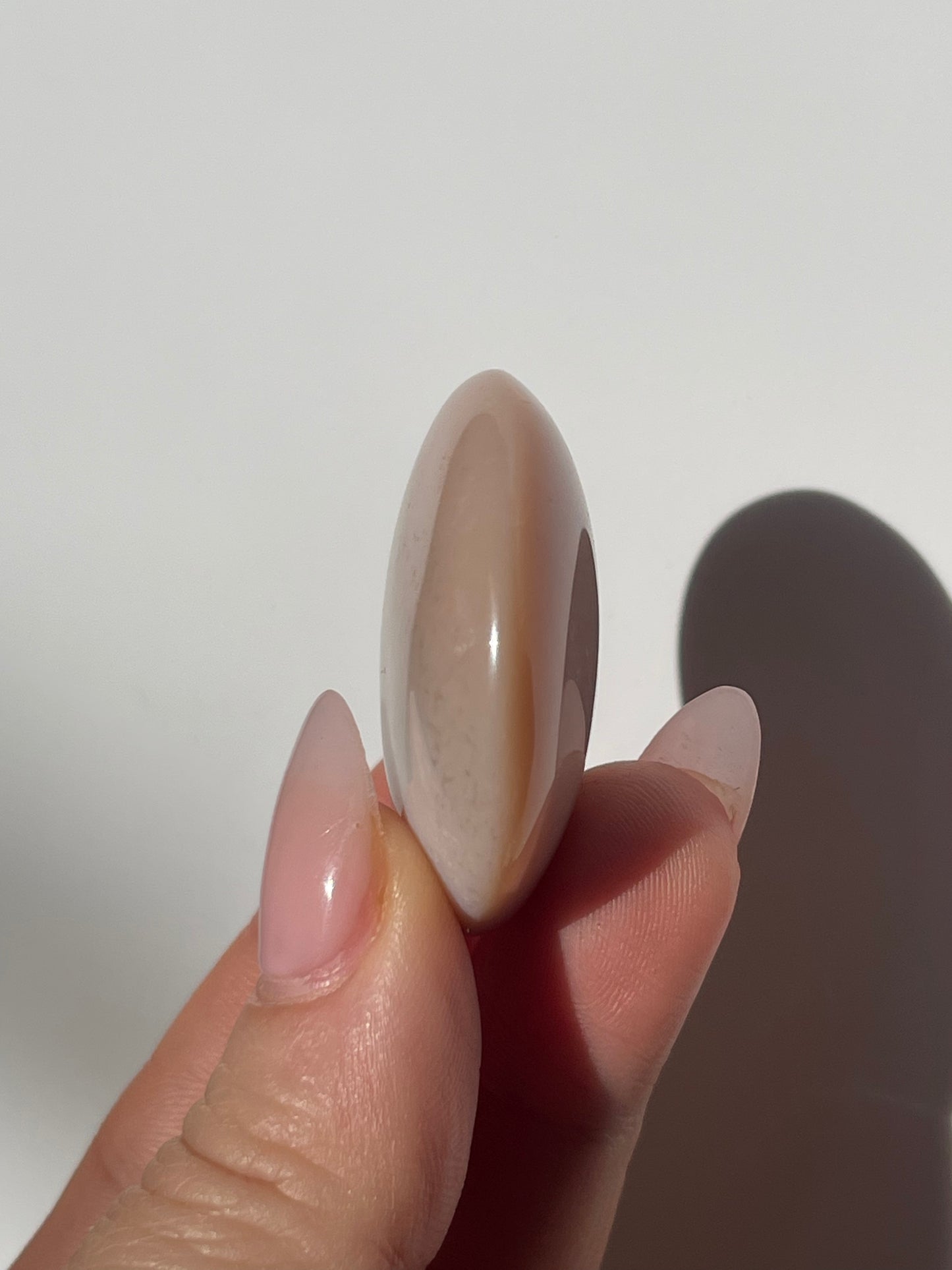 Peachy Sea Jasper Mini Palm