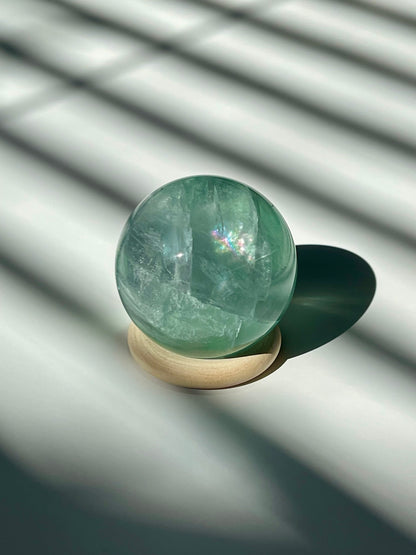 HQ Green Fluorite Sphere