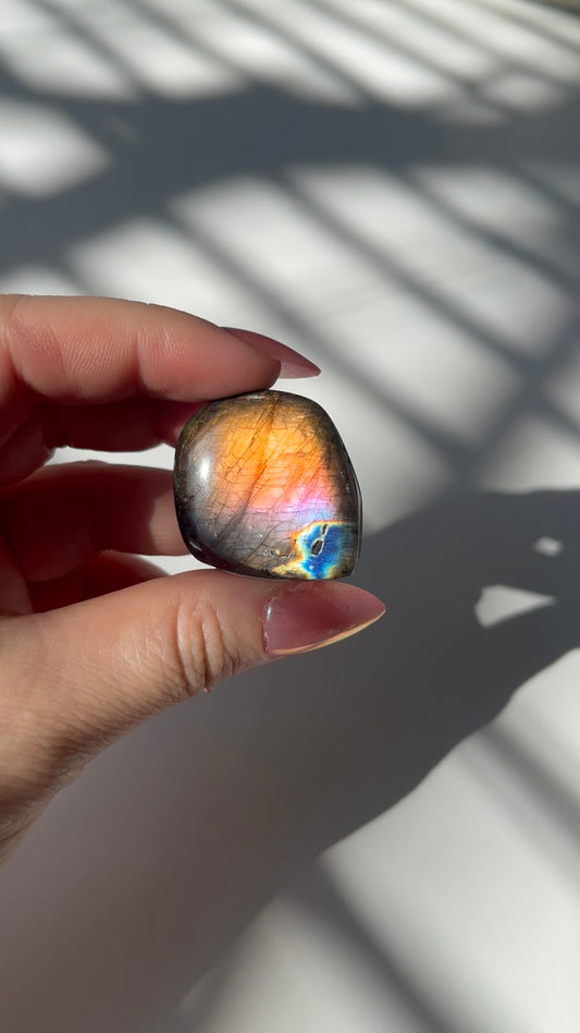 Labradorite Mini Freeform - Sunset Flash