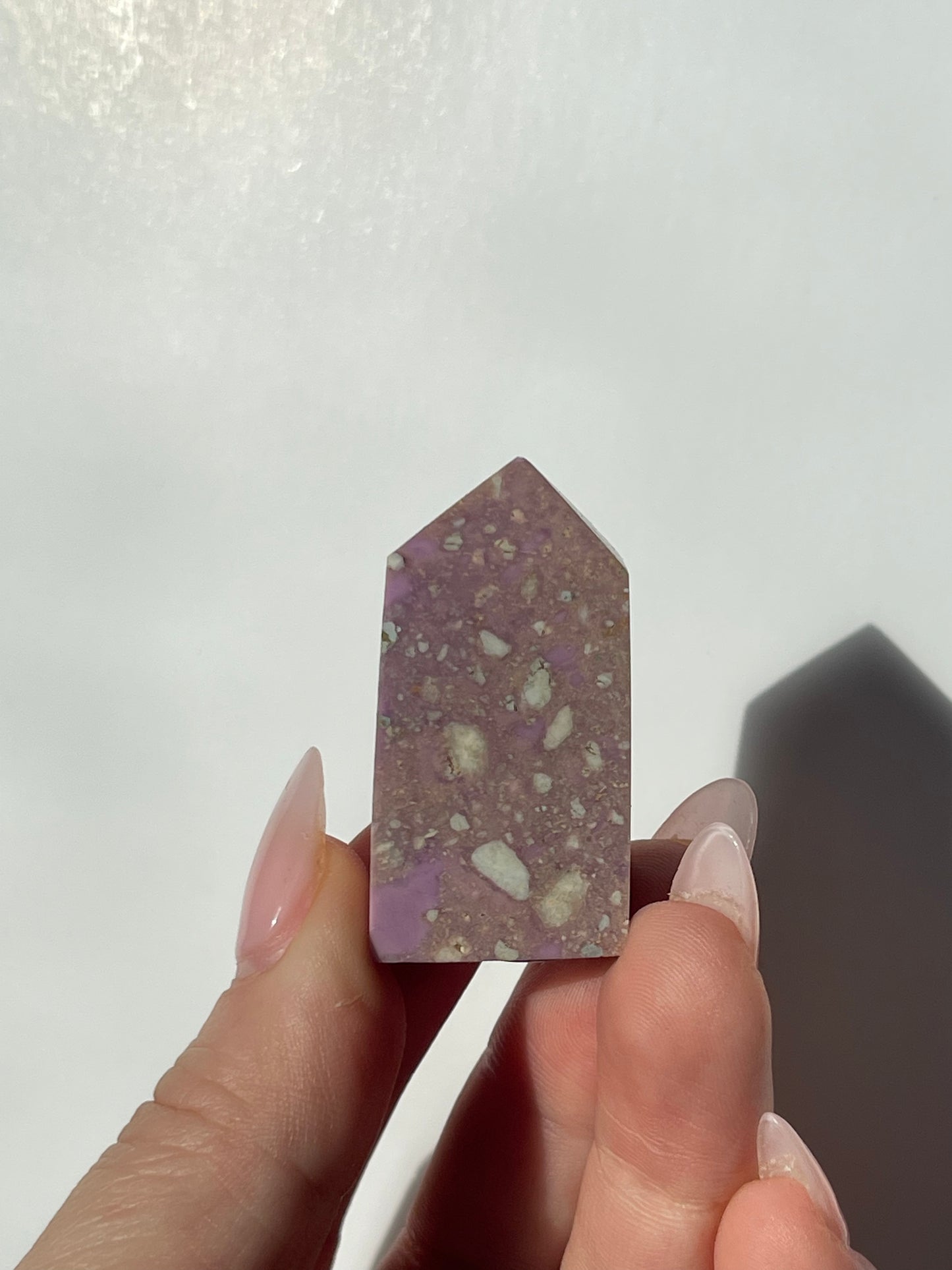 Phosphosiderite Mini Obelisk