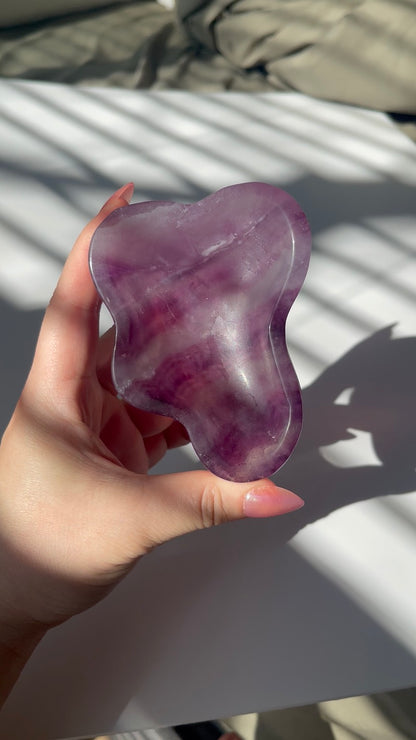 Magenta Fluorite Wavy Mini Dish