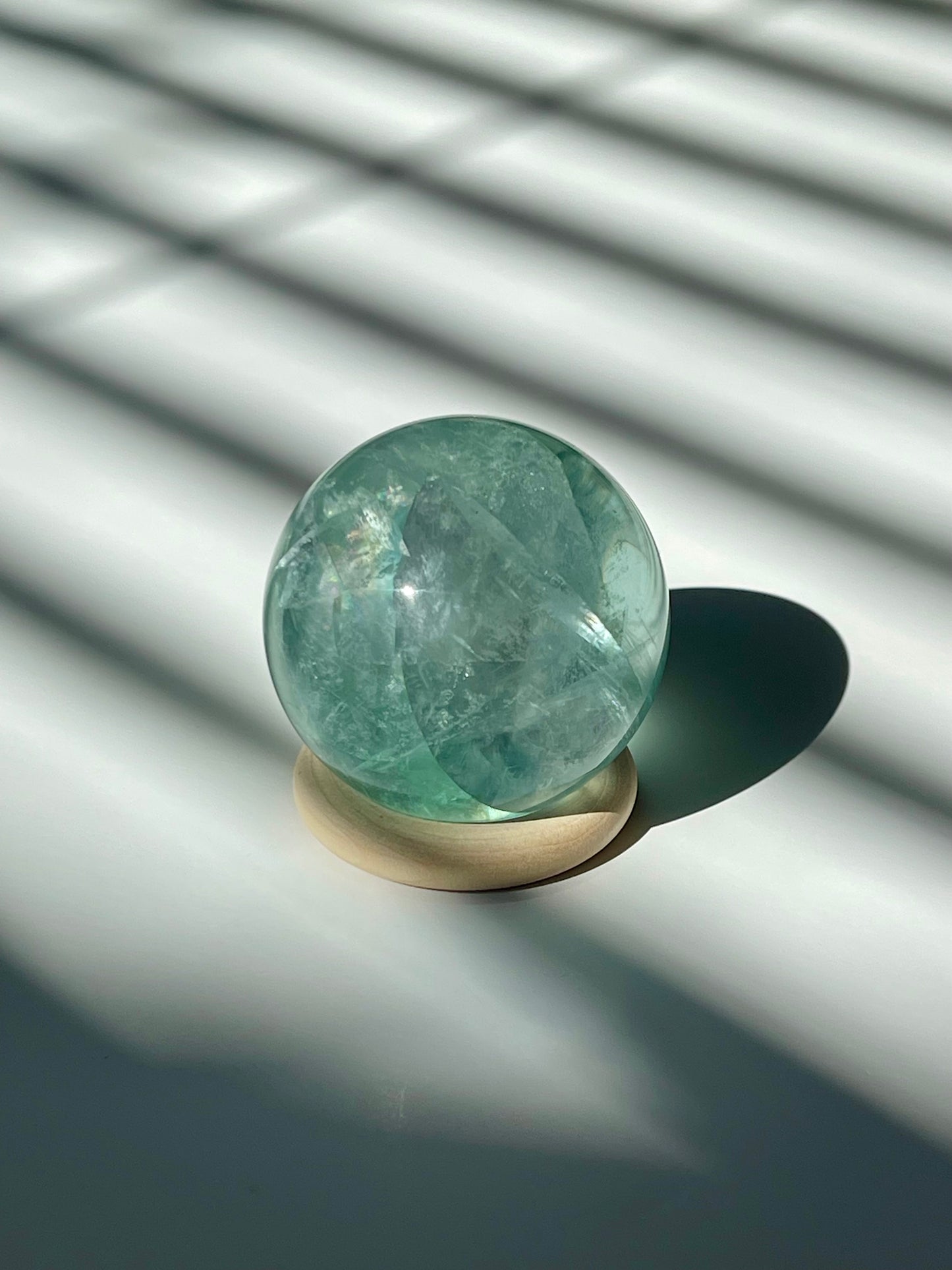 HQ Green Fluorite Sphere