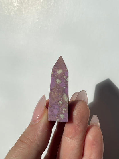 Phosphosiderite Mini Obelisk