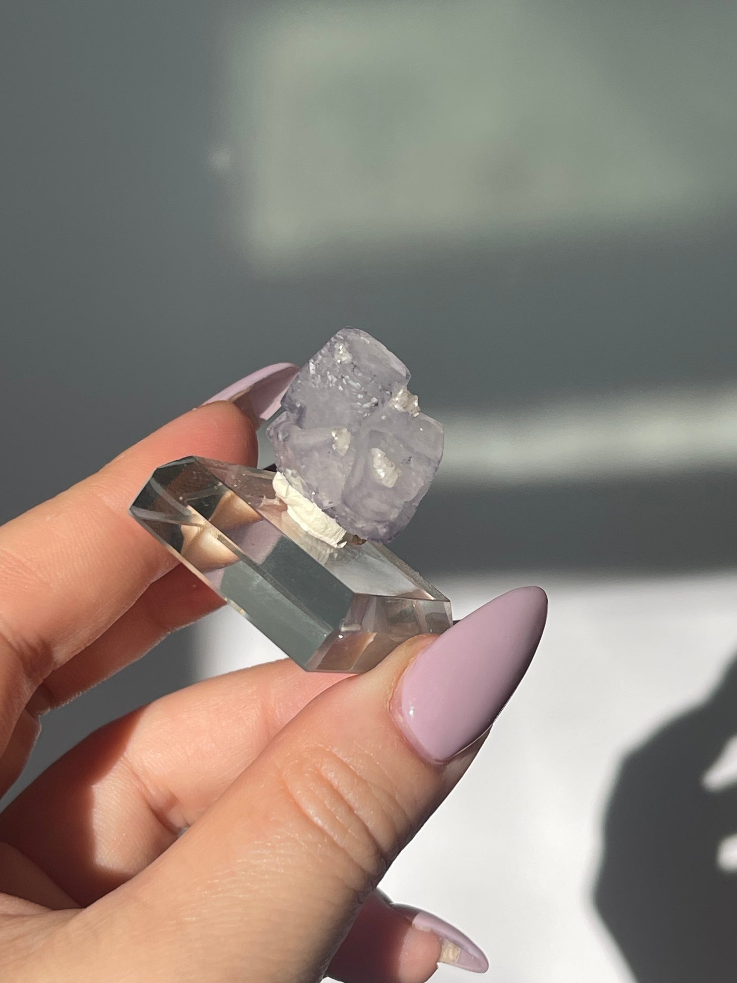 (Rare) Yaogangxian Porcelain Fluorite with Dolomite  - 14 grams (Copy)