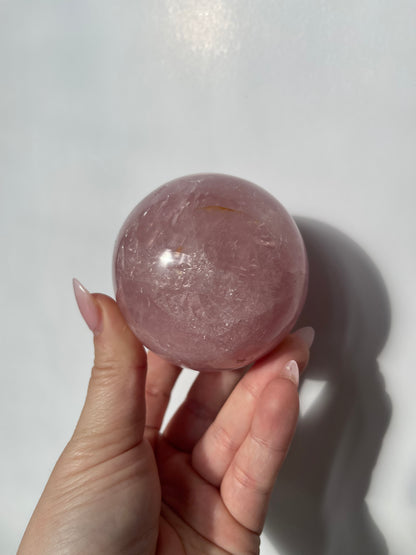 Rose Quartz Sphere