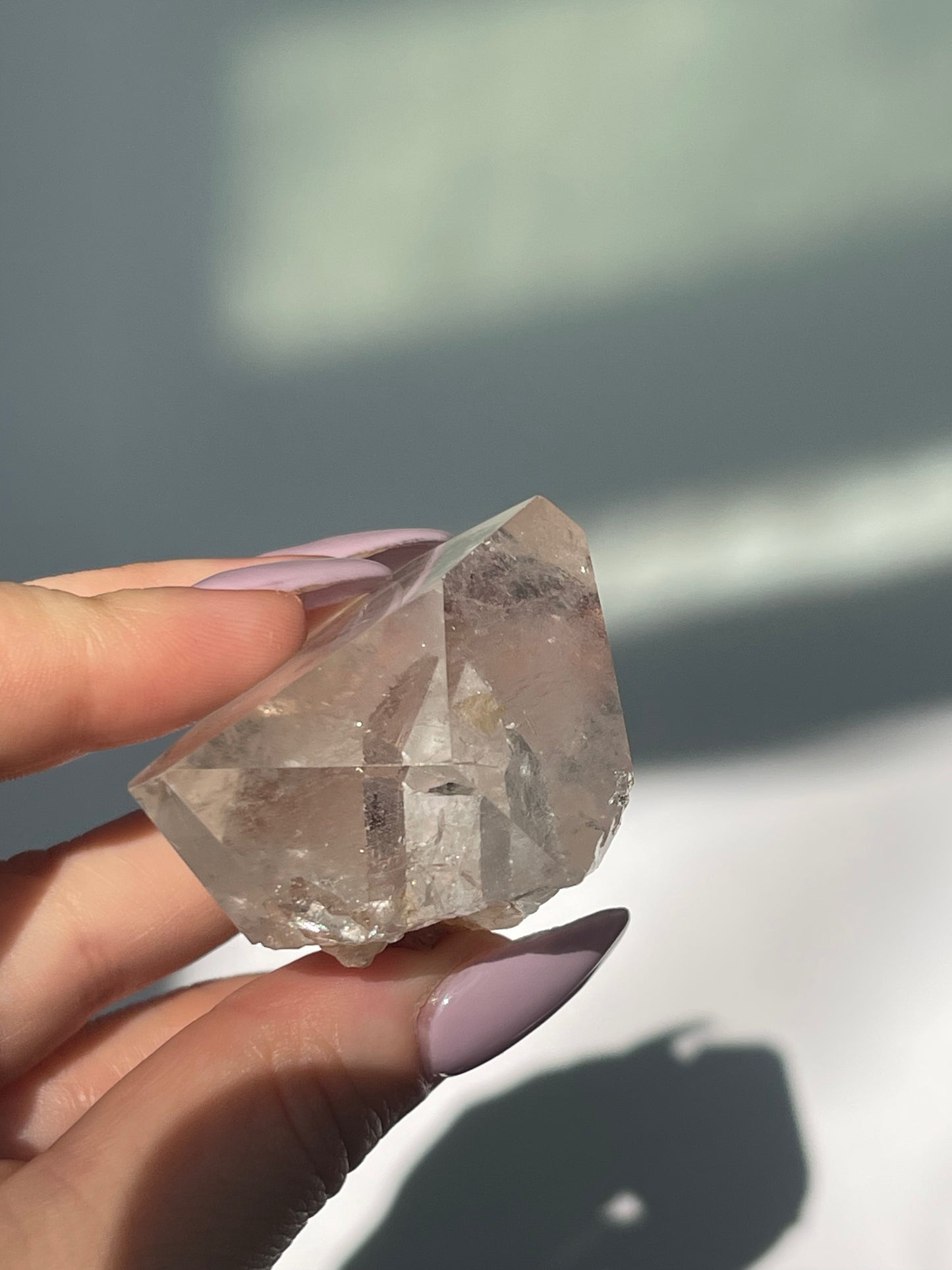 Manifestation Quartz Free form - Stone Growing in Stone