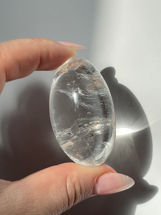 Clear Quartz Lingam