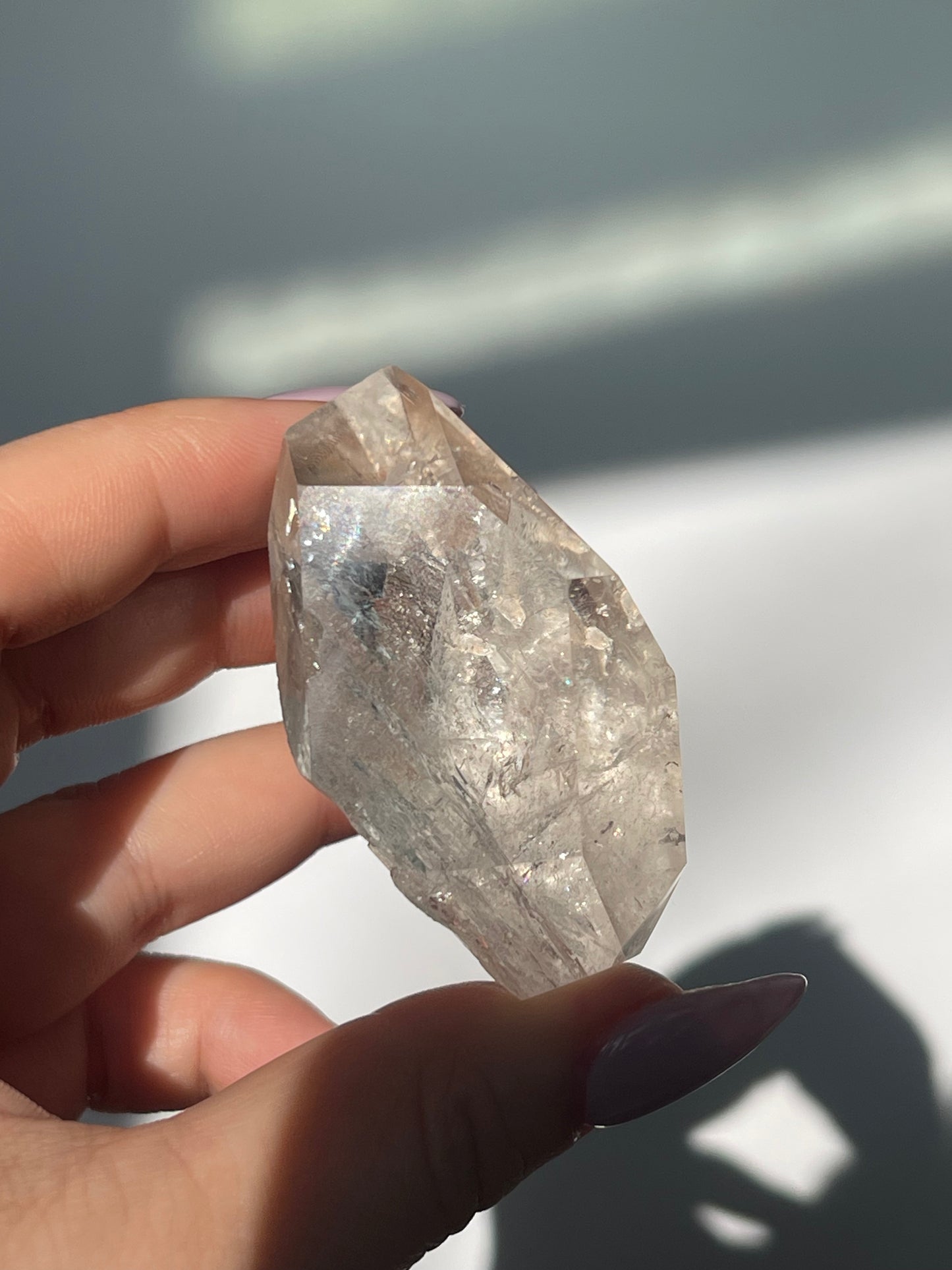 Manifestation Quartz Free form - Stone Growing in Stone