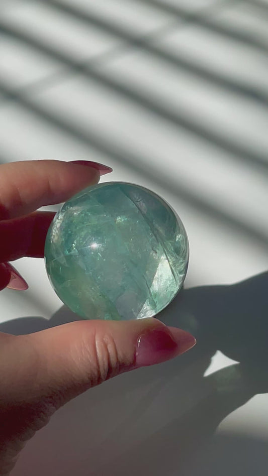 HQ Green Fluorite Sphere