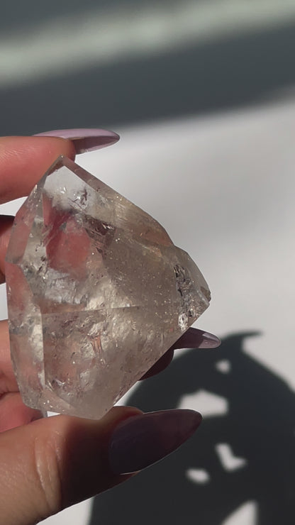 Manifestation Quartz Free form - Stone Growing in Stone