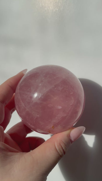 Rose Quartz Sphere