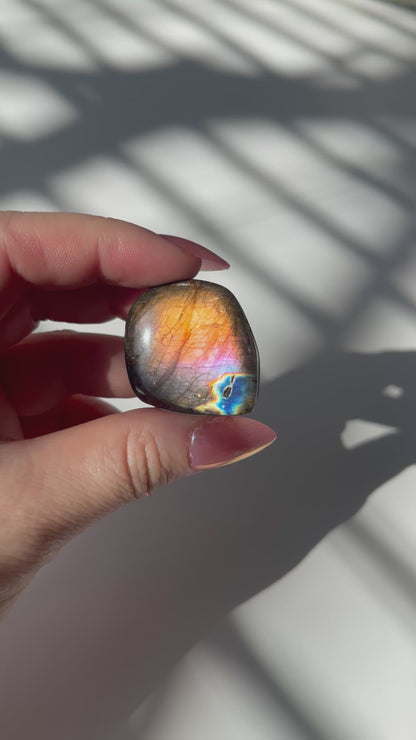 Labradorite Mini Freeform - Sunset Flash